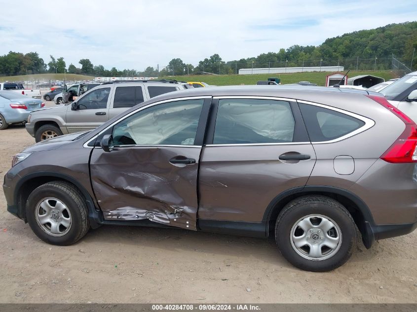 2015 Honda Cr-V Lx VIN: 5J6RM4H32FL131885 Lot: 40284708