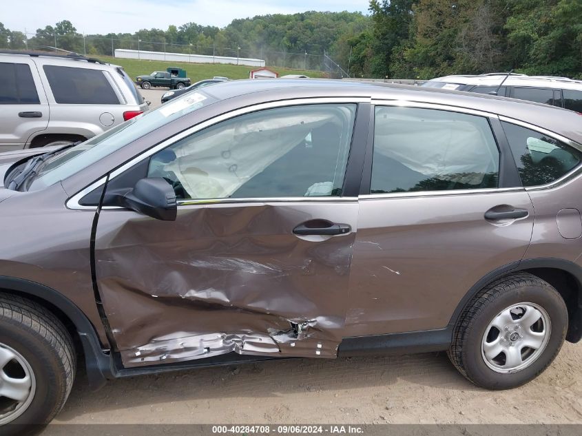 2015 Honda Cr-V Lx VIN: 5J6RM4H32FL131885 Lot: 40284708