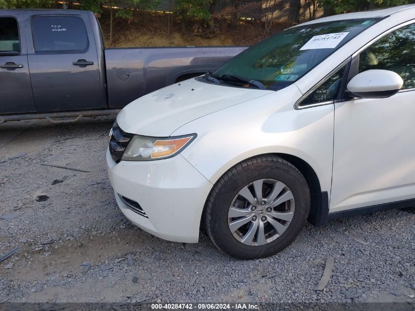 2014 Honda Odyssey Ex-L VIN: 5FNRL5H68EB019733 Lot: 40284742