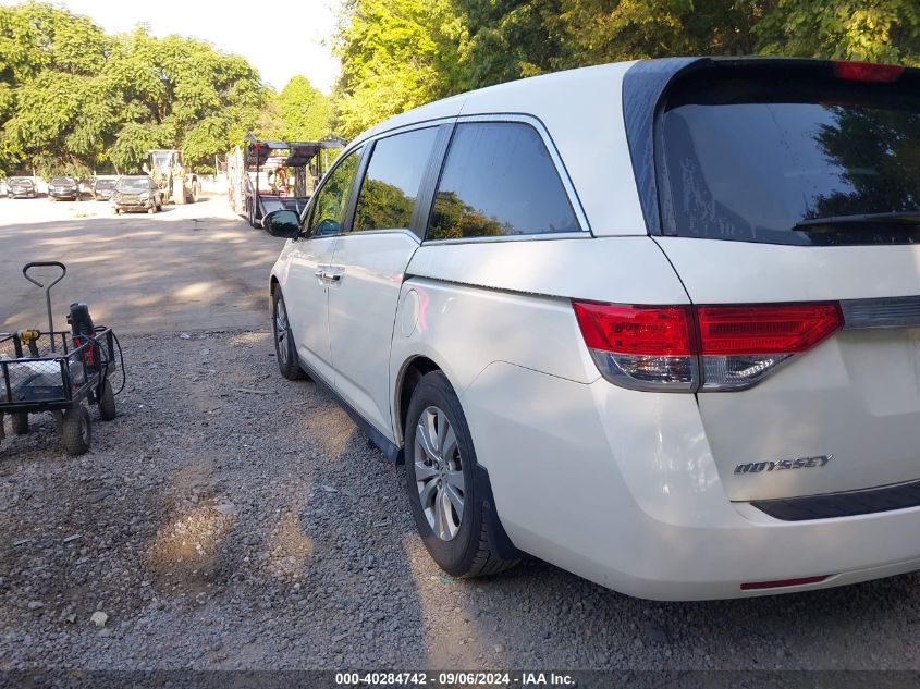 2014 Honda Odyssey Ex-L VIN: 5FNRL5H68EB019733 Lot: 40284742