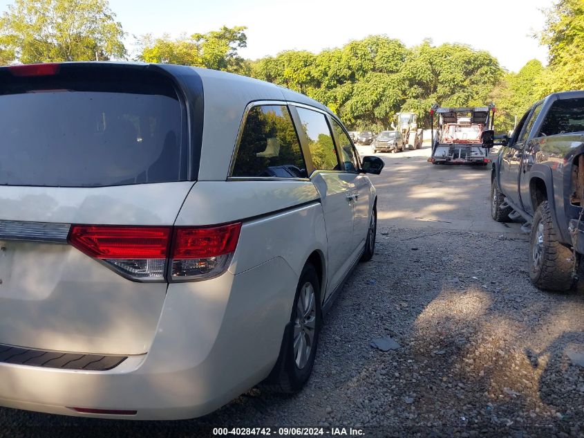 2014 Honda Odyssey Ex-L VIN: 5FNRL5H68EB019733 Lot: 40284742