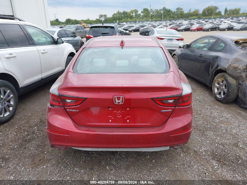 2021 Honda Insight Ex VIN: 19XZE4F59ME010252 Lot: 40284759