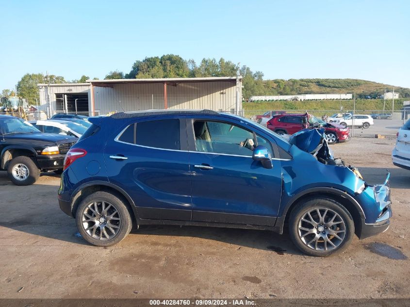 2019 Buick Encore Awd Sport Touring VIN: KL4CJ2SB6KB807774 Lot: 40284760