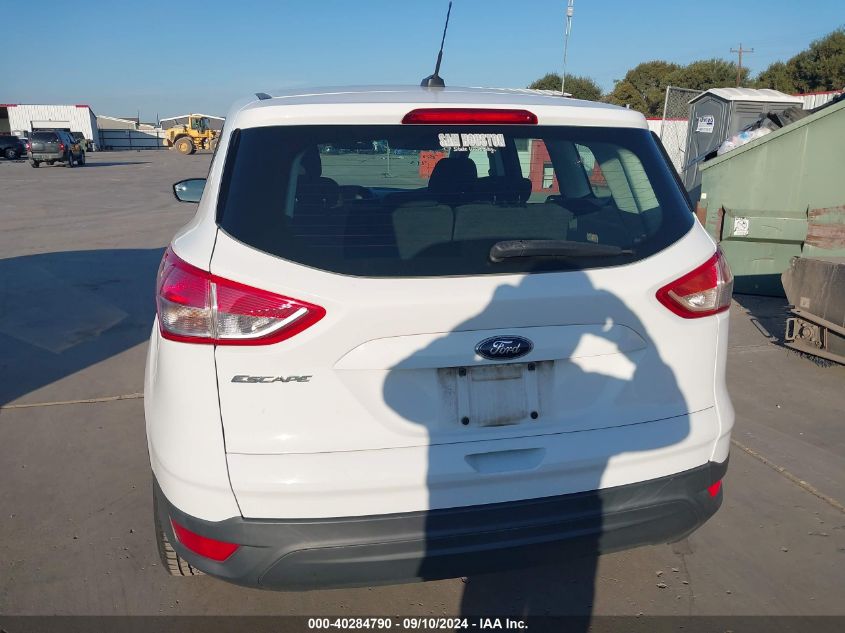 2013 Ford Escape S VIN: 1FMCU0F79DUD17520 Lot: 40284790