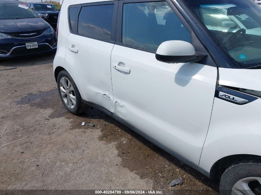 2016 Kia Soul + VIN: KNDJP3A57G7363697 Lot: 40284799