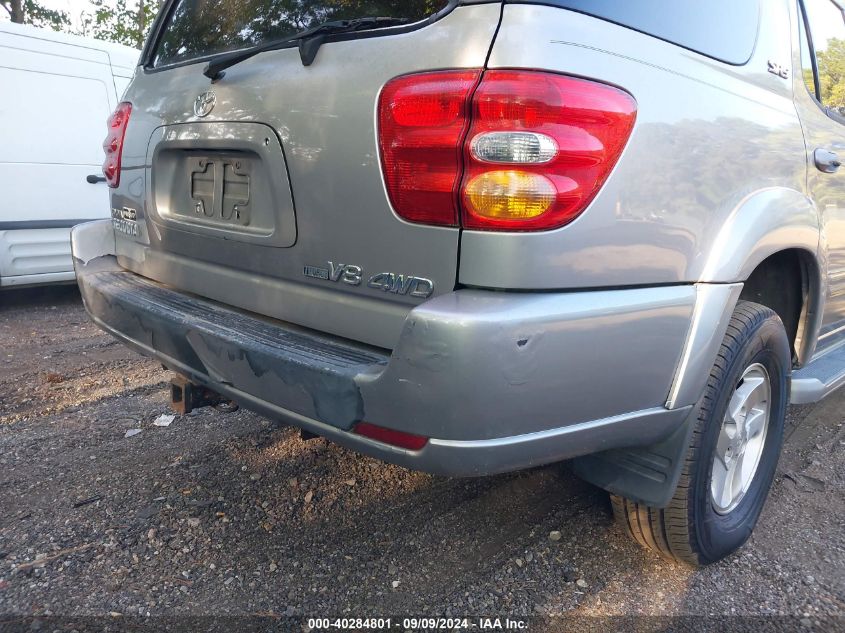 2003 Toyota Sequoia Sr5 VIN: 5TDBT44A33S193143 Lot: 40284801