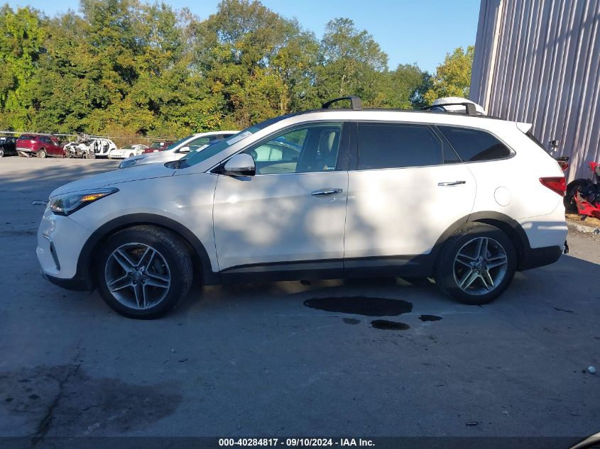 2018 Hyundai Santa Fe Se/Limited VIN: KM8SRDHF4JU283121 Lot: 40284817