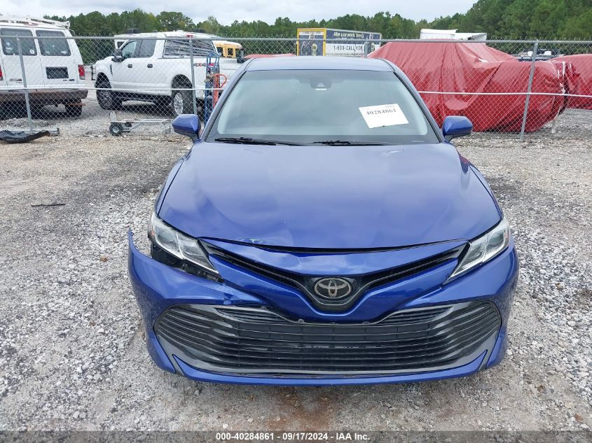 2018 Toyota Camry Le VIN: 4T1B11HK6JU675651 Lot: 40284861