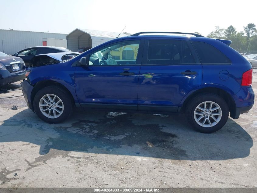 2014 Ford Edge Se VIN: 2FMDK3GC6EBB09903 Lot: 40284933