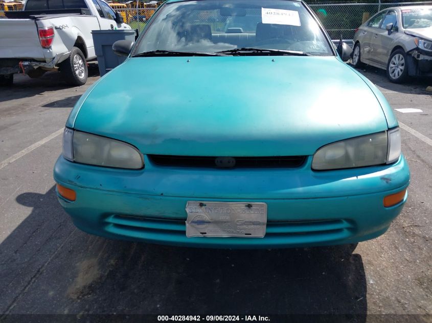 1994 Geo Prizm Lsi VIN: 1Y1SK5363RZ000997 Lot: 40284942