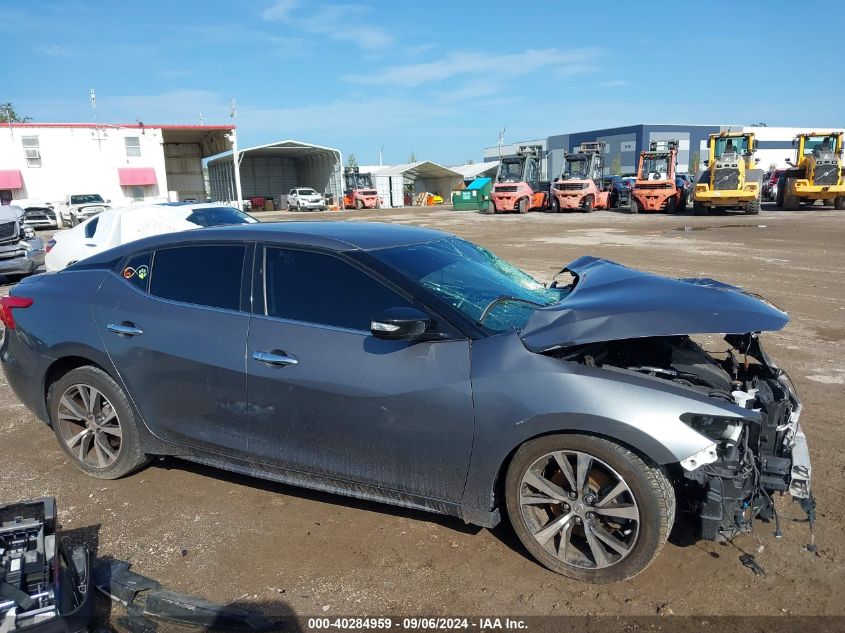 2018 Nissan Maxima 3.5 Sv VIN: 1N4AA6AP6JC388700 Lot: 40284959