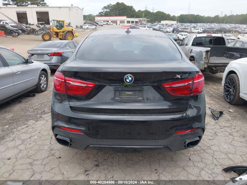 2018 BMW X6 xDrive50I VIN: 5UXKU6C55J0W38994 Lot: 40284986