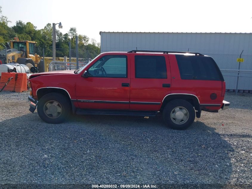 1999 Chevrolet Tahoe Ls VIN: 1GNEK13R0XJ531906 Lot: 40285032