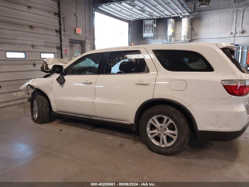 2012 Dodge Durango Sxt VIN: 1C4RDHAG9CC247414 Lot: 40285061