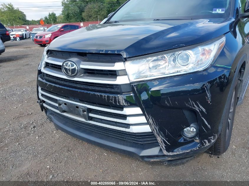 5TDJZRFH0KS594553 2019 Toyota Highlander Xle