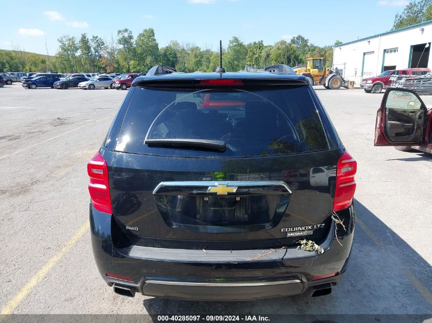 2016 Chevrolet Equinox Ltz VIN: 2GNFLGE31G6346547 Lot: 40285097