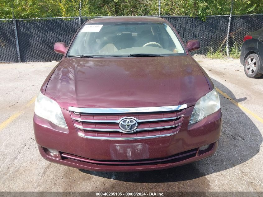 2006 Toyota Avalon Xls VIN: 4T1BK36B46U123942 Lot: 40285105