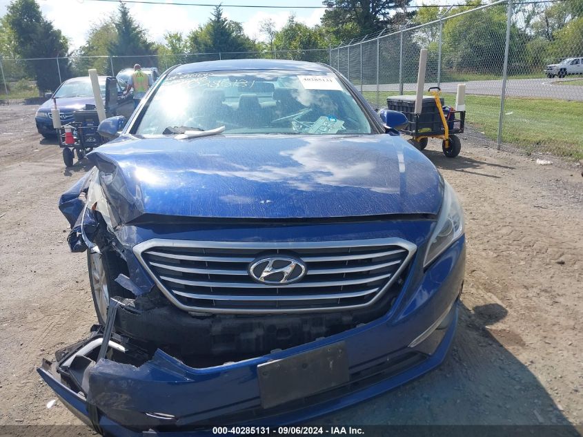 2015 Hyundai Sonata Se VIN: 5NPE24AF9FH027445 Lot: 40285131