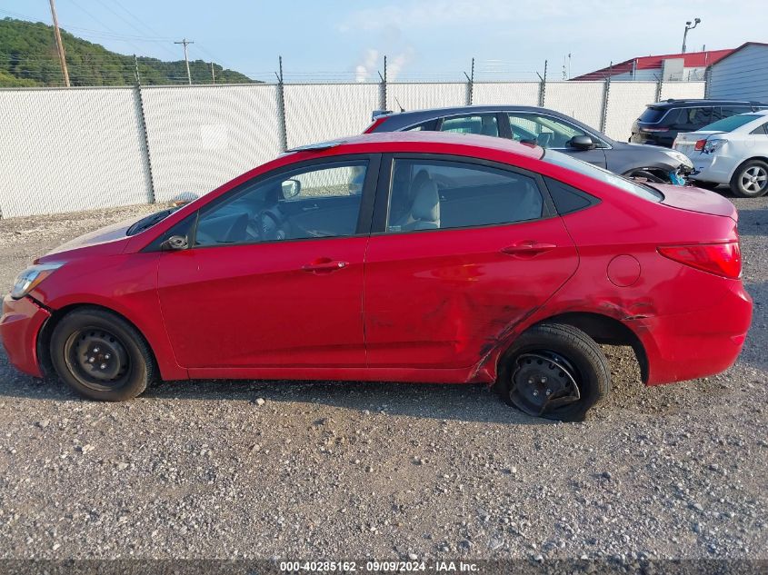 2016 Hyundai Accent Se VIN: KMHCT4AE8GU028116 Lot: 40285162