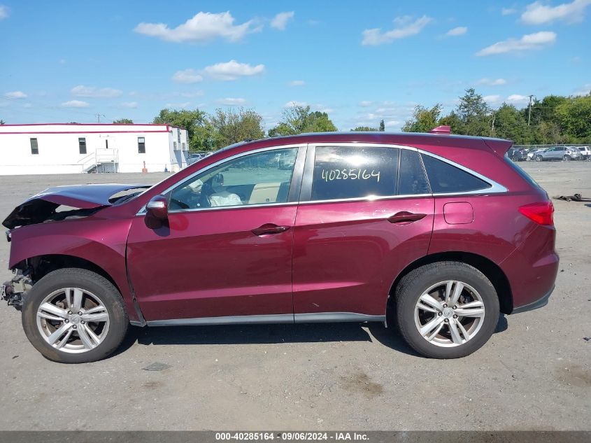 2014 Acura Rdx VIN: 5J8TB4H37EL005720 Lot: 40285164