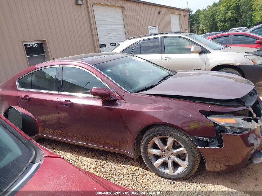 2012 Acura Tl 3.5 VIN: 19UUA8F58CA003275 Lot: 40285209