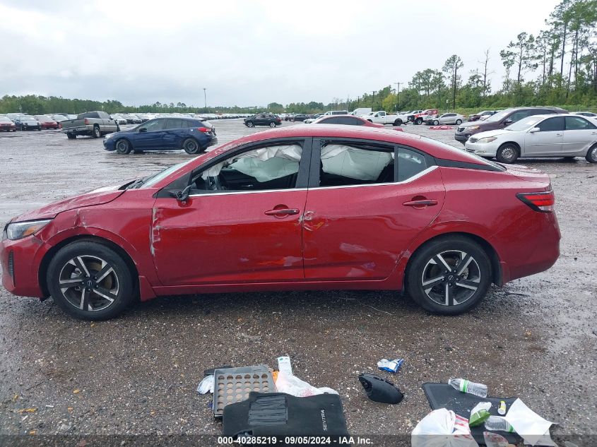 2024 Nissan Sentra Sv Xtronic Cvt VIN: 3N1AB8CV3RY205080 Lot: 40285219