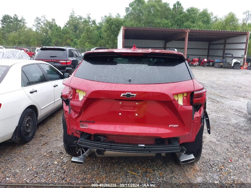 2023 Chevrolet Blazer Fwd Rs VIN: 3GNKBERS3PS216567 Lot: 40285235