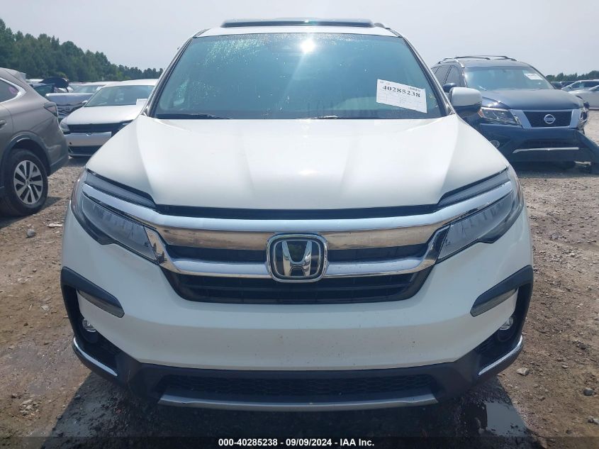 2019 Honda Pilot Touring VIN: 5FNYF5H60KB015173 Lot: 40285238