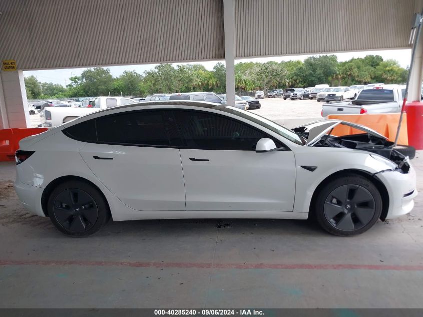 2023 Tesla Model 3 VIN: 5YJ3E1EA3PF647784 Lot: 40285240