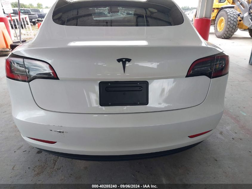 2023 Tesla Model 3 VIN: 5YJ3E1EA3PF647784 Lot: 40285240