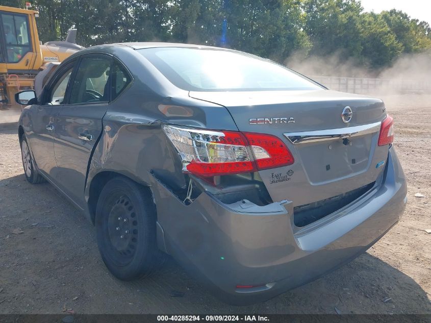 2014 Nissan Sentra Fe+ S/Fe+ Sv/S/Sl/Sr/Sv VIN: 3N1AB7AP6EL632629 Lot: 40285294