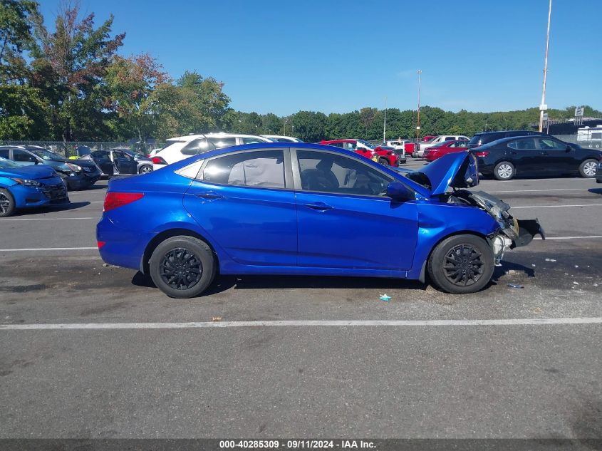 2013 Hyundai Accent Gls/Gs VIN: KMHCT4AE6DU399660 Lot: 40285309