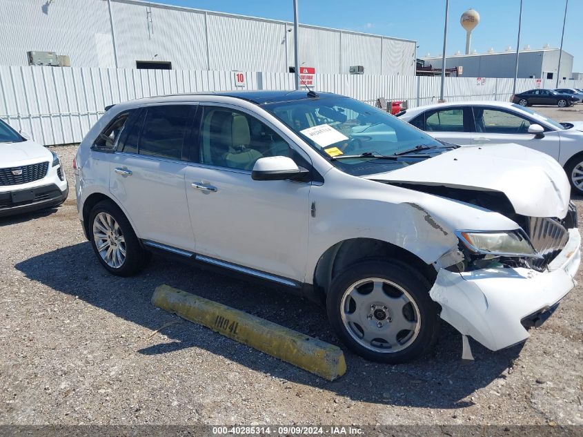 2011 Lincoln Mkx VIN: 2LMDJ6JK6BBJ33557 Lot: 40285314