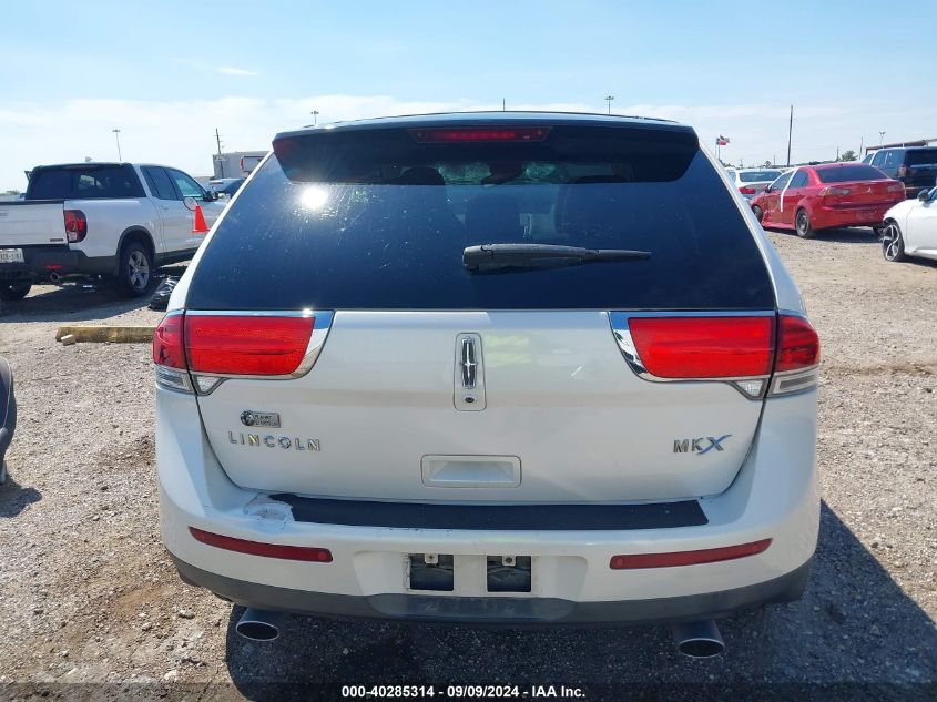 2011 Lincoln Mkx VIN: 2LMDJ6JK6BBJ33557 Lot: 40285314