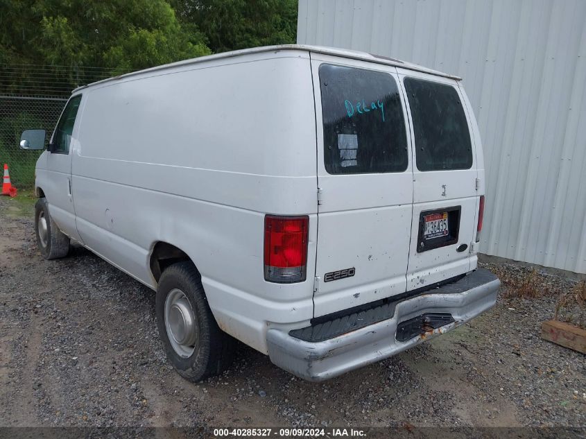 2002 Ford E-250 Commercial/Recreational VIN: 1FTNE24L92HB53729 Lot: 40285327