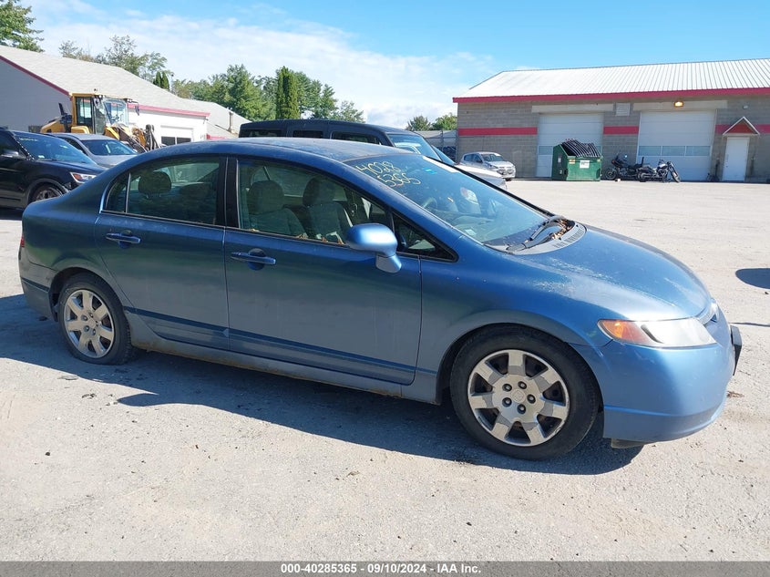 2007 HONDA CIVIC VIN: 2HGFA16537H501701