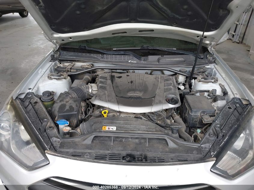 KMHHU6KJXDV086976 2013 Hyundai Genesis 3.8 Track