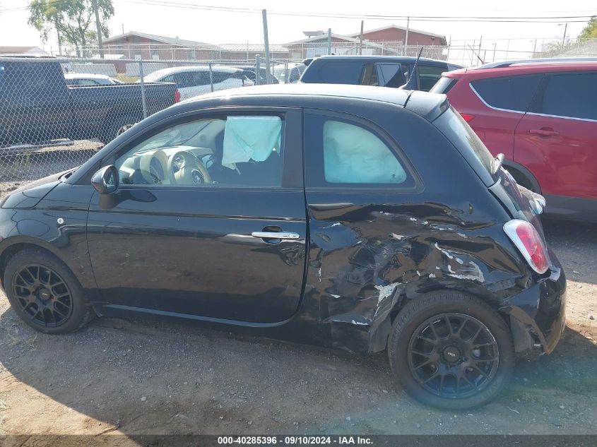 2013 Fiat 500 Pop VIN: 3C3CFFAR4DT575338 Lot: 40285396