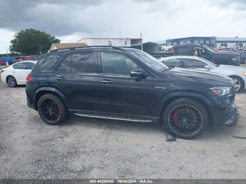 2021 Mercedes-Benz Amg Gle 63 S 4Matic VIN: 4JGFB8KB4MA272192 Lot: 40285402