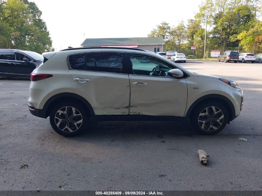 2021 Kia Sportage Ex VIN: KNDPNCAC0M7858818 Lot: 40285409