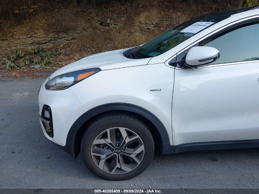 2021 Kia Sportage Ex VIN: KNDPNCAC0M7858818 Lot: 40285409