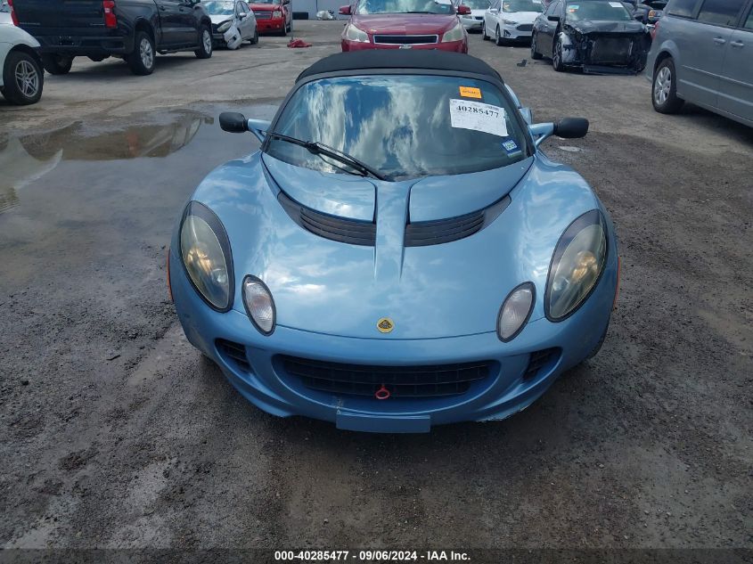 2006 Lotus Elise VIN: SCCPC11176HL30231 Lot: 40597285