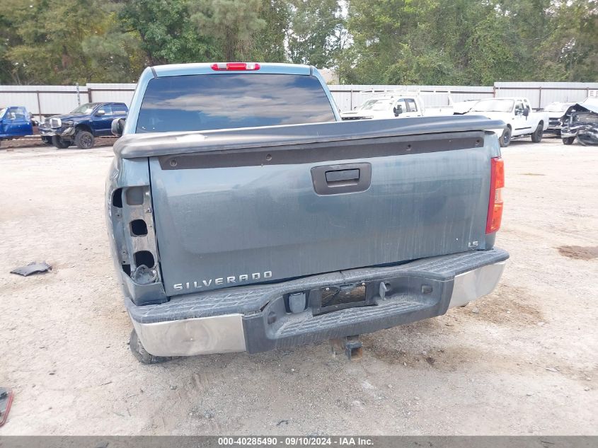 2009 Chevrolet Silverado 1500 Ls VIN: 3GCEC13C89G275620 Lot: 40285490