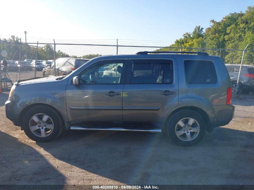 2009 Honda Pilot Ex-L VIN: 5FNYF48619B020466 Lot: 40285510