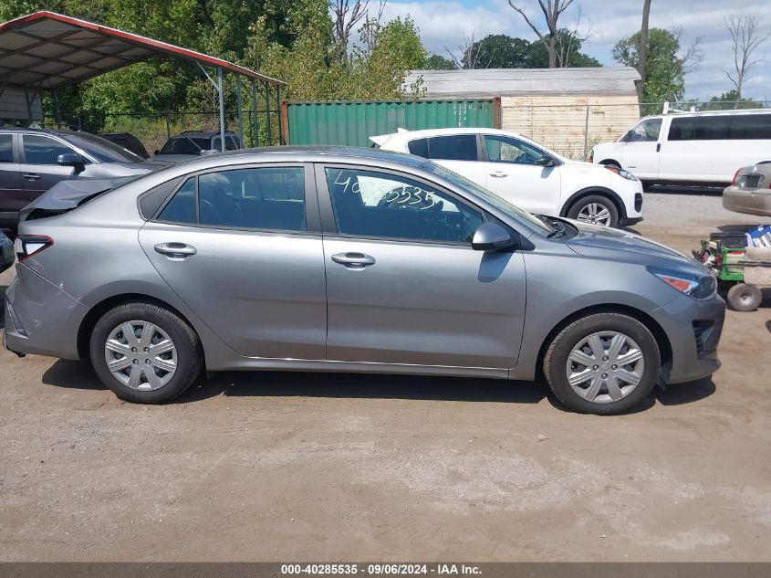 2022 Kia Rio S VIN: 3KPA24AD6NE454789 Lot: 40285535