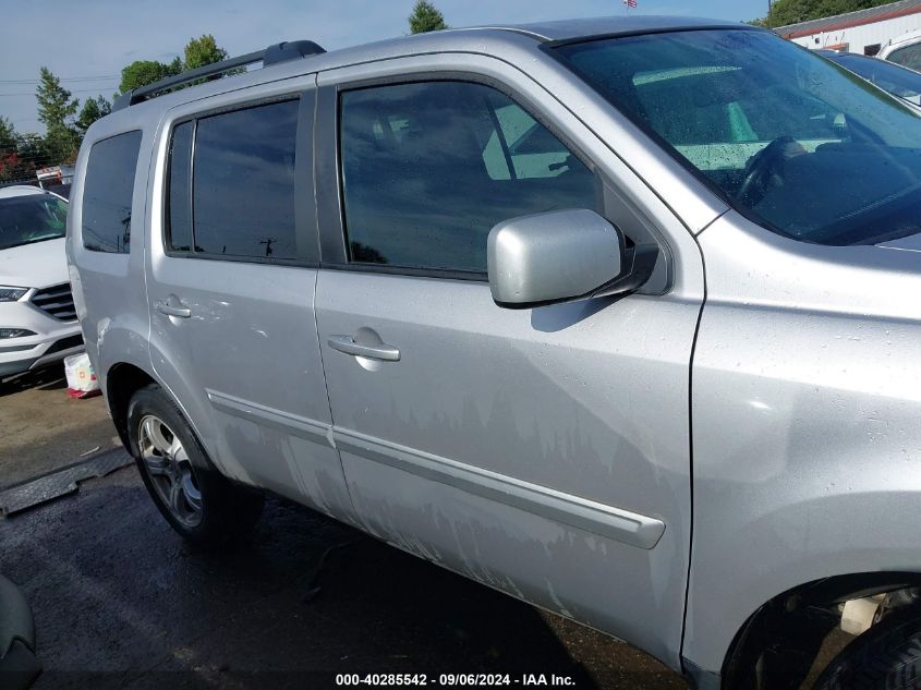 2015 Honda Pilot Ex-L VIN: 5FNYF3H52FB010686 Lot: 40285542