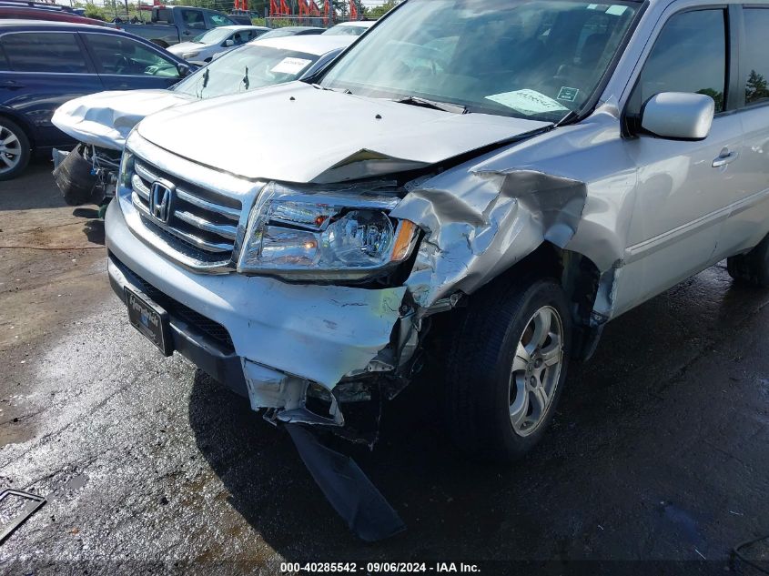 2015 Honda Pilot Ex-L VIN: 5FNYF3H52FB010686 Lot: 40285542