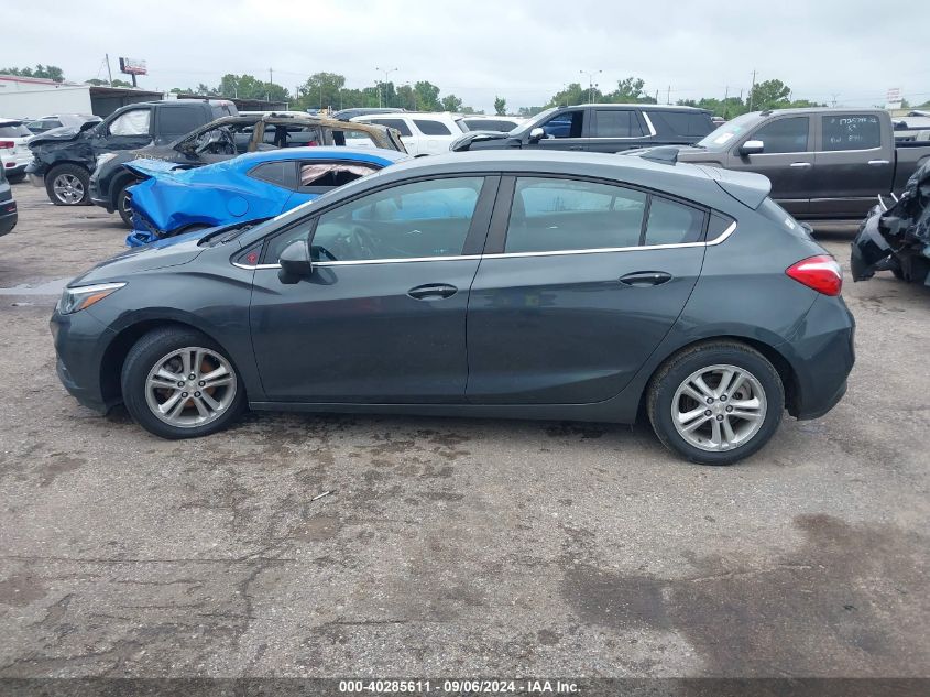 2017 Chevrolet Cruze Lt Auto VIN: 3G1BE6SM7HS611976 Lot: 40285611