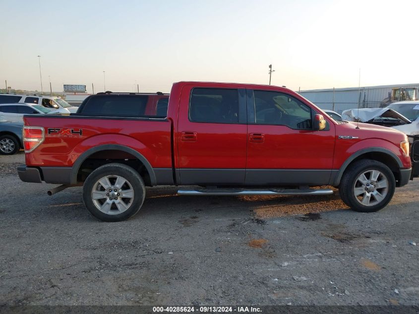 2009 Ford F150 Supercrew VIN: 1FTPW14V19KC9364 Lot: 40285624