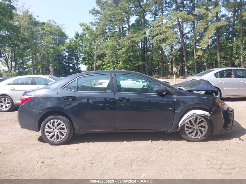 2018 Toyota Corolla Le VIN: 2T1BURHE4JC055768 Lot: 40285629